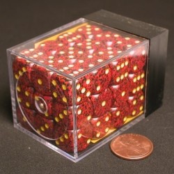 Set 36 dadi D6 Mercury 12mm...