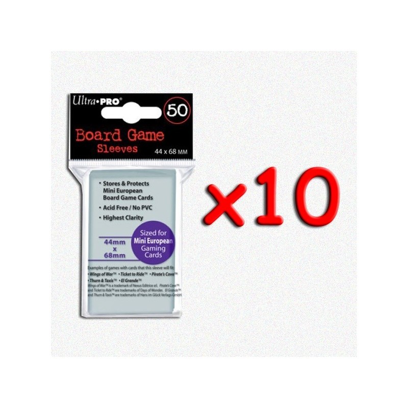 BUNDLE UltraPro - Bustine protettive trasparenti 44x68 - 10 pezzi