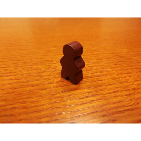 Pedina Omino Junior Marrone 13,5x8x24 mm