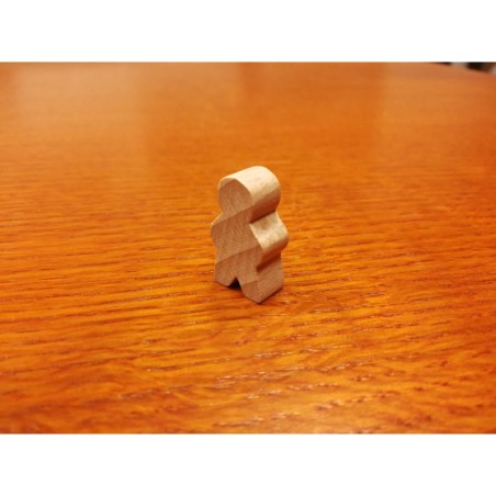 Pedina Omino Junior Legno naturale 13,5x8x24 mm