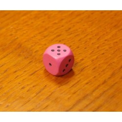 Dado 12mm Rosa scuro