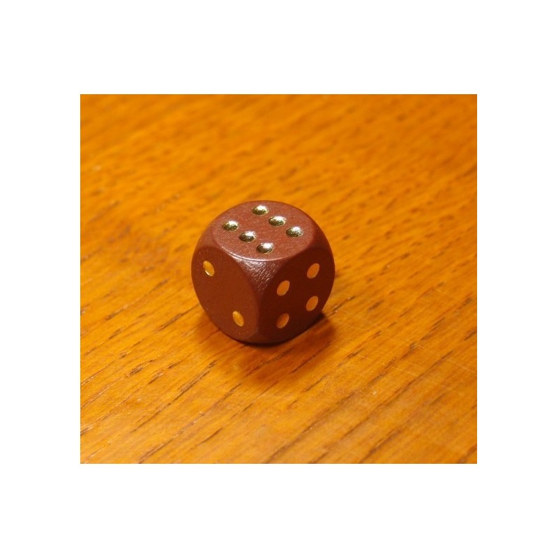 Dado 16mm Marrone