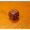 Dado 16mm Marrone
