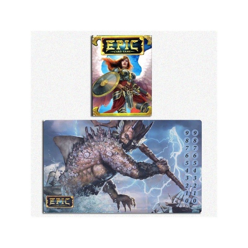 BUNDLE Epic Card Game + Sea Titan Playmat (Tappetino)