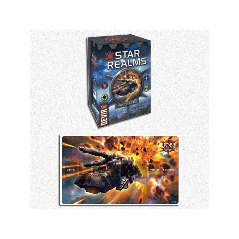 BUNDLE Star Realms ITA + Battle Mech Playmat (Tappetino)