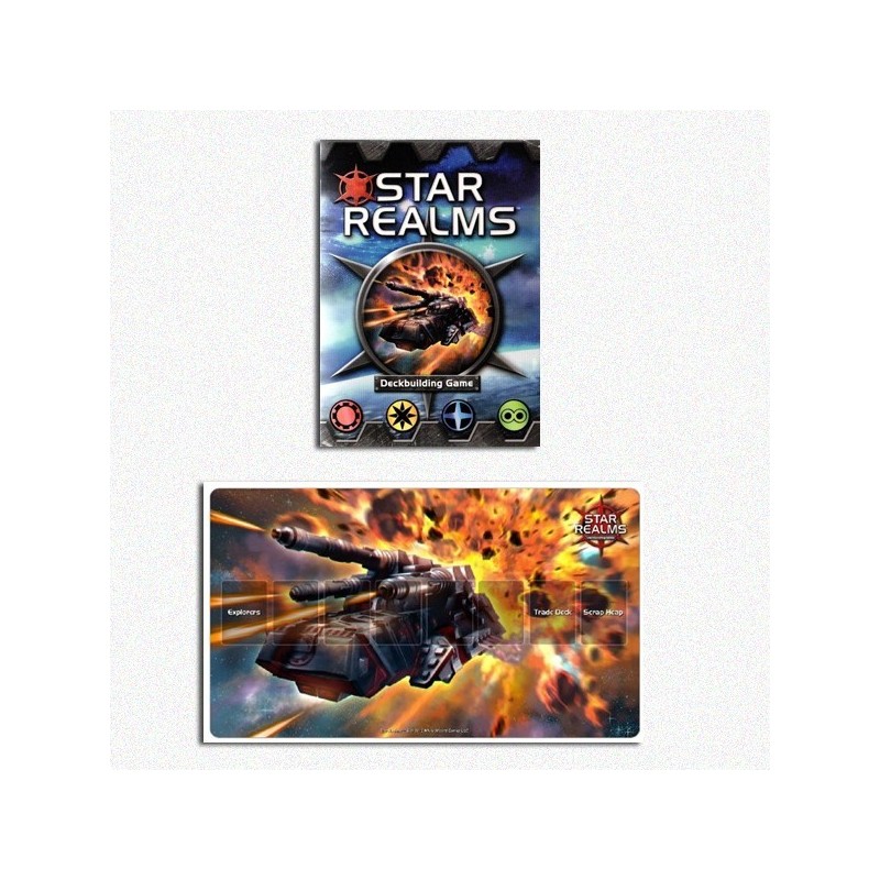 BUNDLE Star Realms ENG + Battle Mech Playmat (Tappetino)