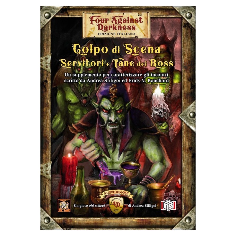 Colpo di Scena - Servitori e Tane dei Boss: Four Against Darkness ITA