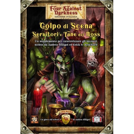 Colpo di Scena - Servitori e Tane dei Boss: Four Against Darkness ITA