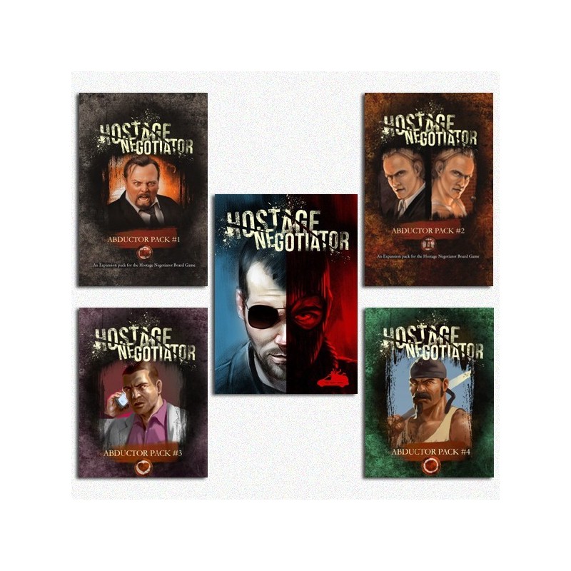 BUNDLE Hostage Negotiator gioco base + Abductor Packs 1-2-3-4