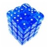 Set 36 dadi D6 12mm Translucent (blu) CHX23806