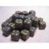 Set 36 dadi D6 Urban Camo 12mm Speckled (giallo/grigio-nero) CHX25928