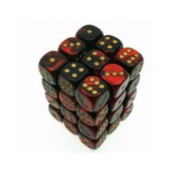 Set 36 dadi D6 12mm Gemini...