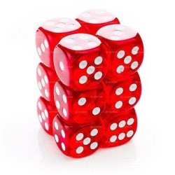 Set 12 dadi D6 16mm...