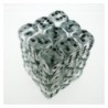 Set 36 dadi D6 12mm Translucent bianco) CHX23801