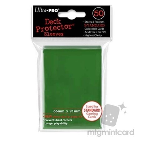 UltraPro - Bustine protettive retro VERDE (50 bustine) UPR82671