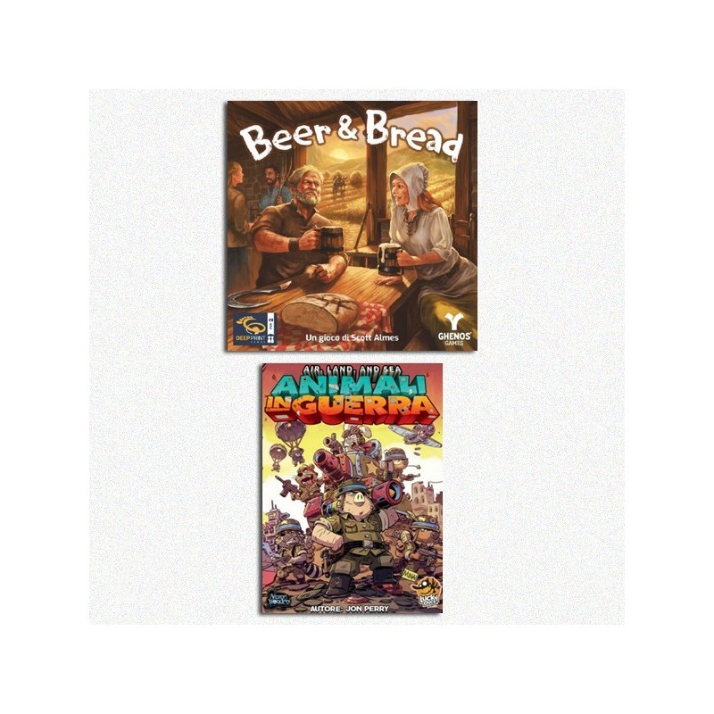 BUNDLE Beer and Bread ITA + Air, Land & Sea: Animali in Guerra