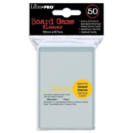 UltraPro - Bustine protettive trasparenti Premium 56x87 (50 bustine) UPR82914