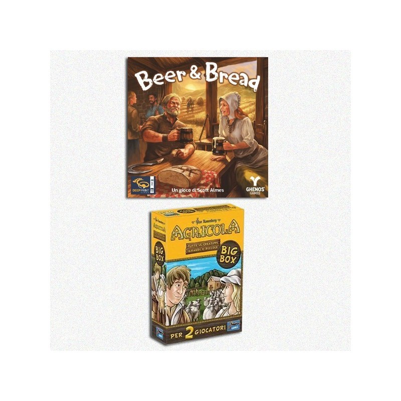 BUNDLE Beer and Bread ITA + Agricola: Tutte le Creature Big Box ITA