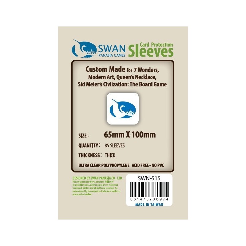 65x100 bustine protettive - Thick - pack da 85