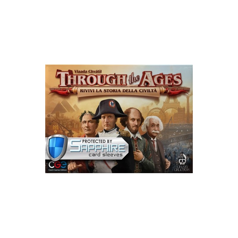 SAFEGAME Through the Ages ITA + bustine protettive