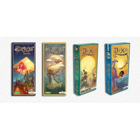 BUNDLE Dixit 3 + Dixit 4 + Dixit 5 + Dixit 6
