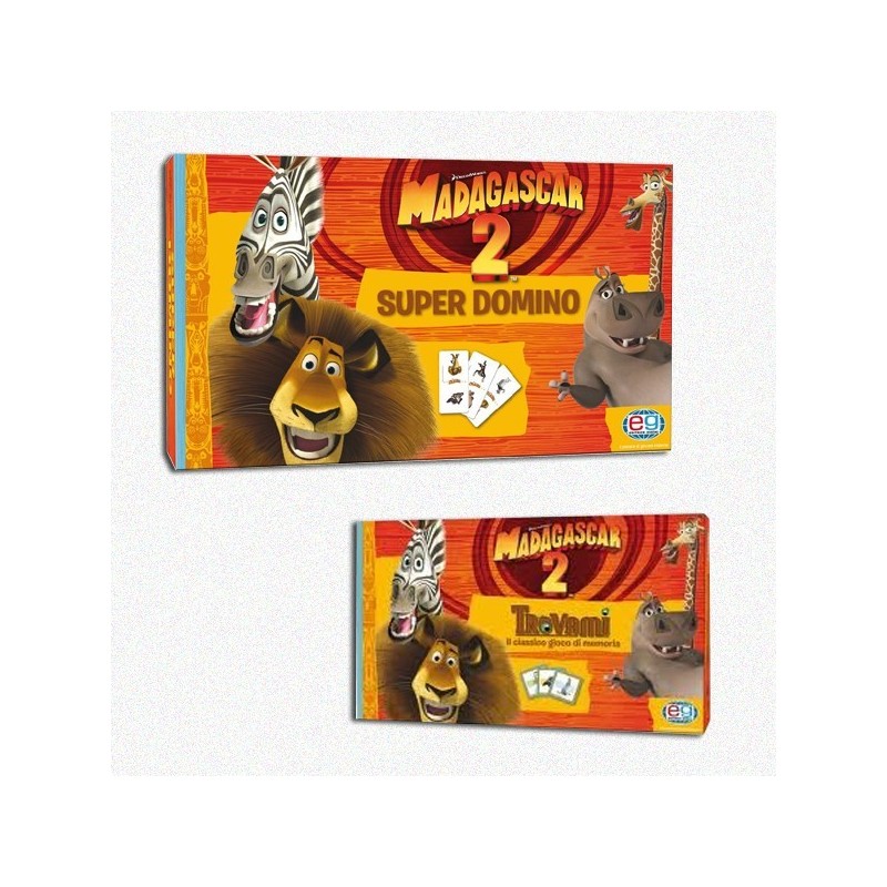 BUNDLE Madagascar: Super Domino + Memory