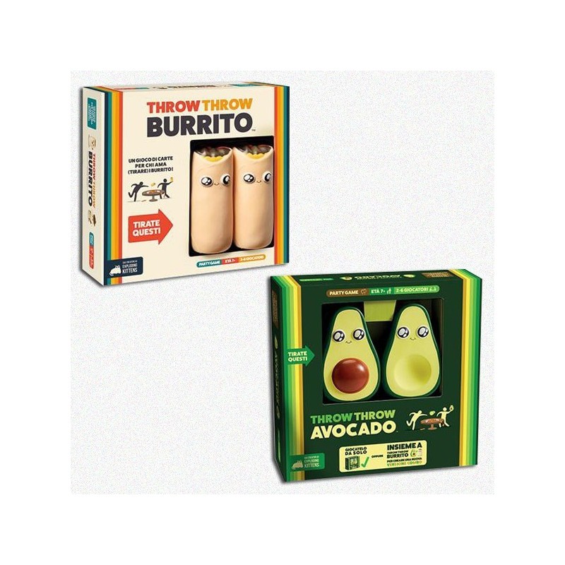 BUNDLE THROW THROW: Burrito + Avocado