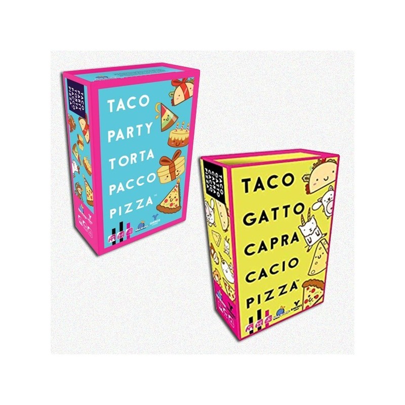 BUNDLE Taco Party Torta Pacco Pizza + Taco Gatto Capra Cacio Pizza