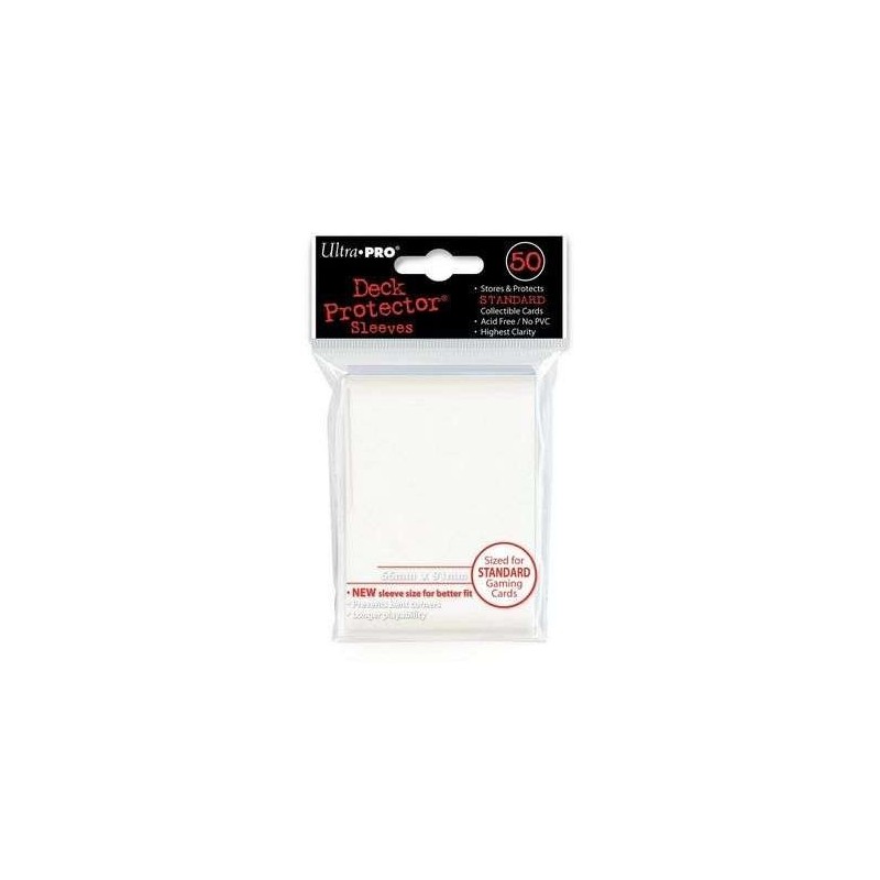 UltraPro - Bustine protettive retro BIANCO (50 bustine) UPR82668