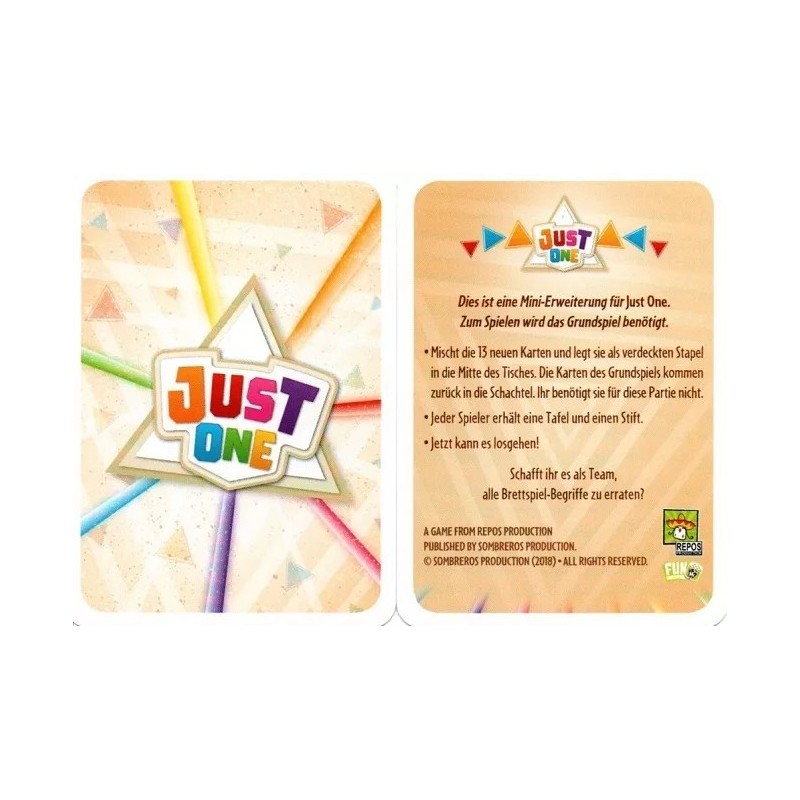 Goodie Box Promo: Just One