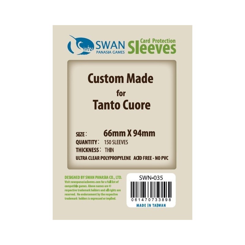 66x94 bustine protettive - Thin - pack da 150 SWN-035