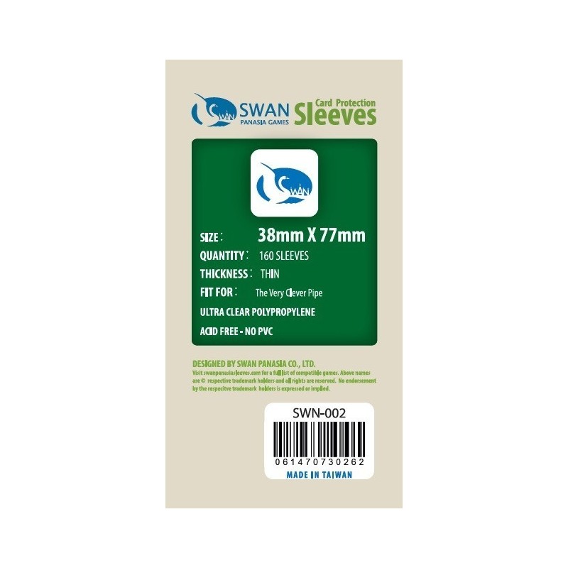 38x77 bustine protettive - Thin - pack da 160 SWN-002