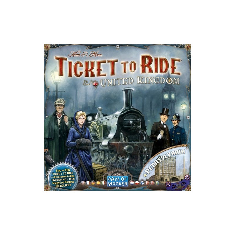 Map Collection: Volume 5 - United Kingdom & Pennsylvania: Ticket to Ride ITA