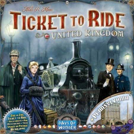 Map Collection: Volume 5 - United Kingdom & Pennsylvania: Ticket to Ride ITA