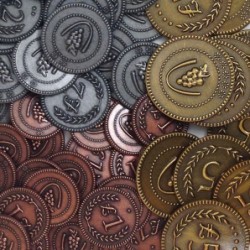 Metal Lira Coins (72 pcs)...