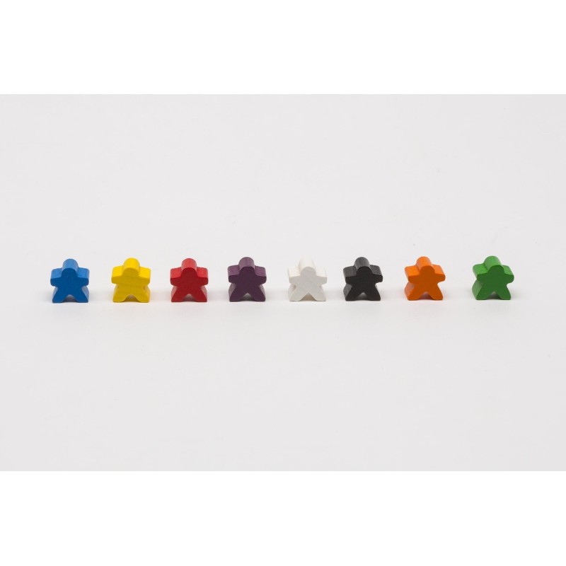 Meeple piccolo Verde (100 pezzi)