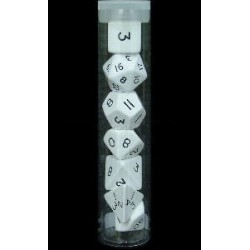 Set dadi Jumbo - Bianco