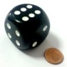 Dado a 6 facce Magnum 32mm - Nero-Bianco - K05899