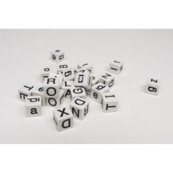 Set dadi a 6 facce Alfabeto...