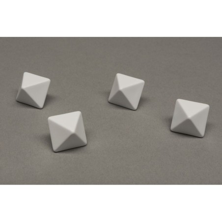 Dado a 8 facce senza numeri (bianco)