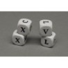 Dado a 6 facce Numeri Romani V-D-C-L-M-X - K09967