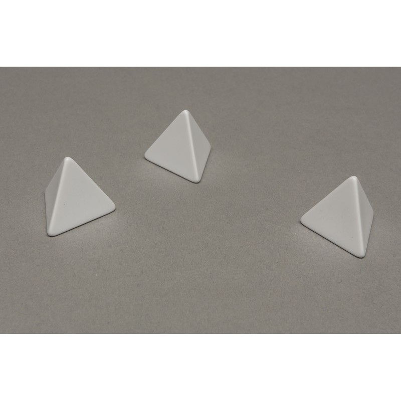 Dado a 4 facce senza numeri (bianco)