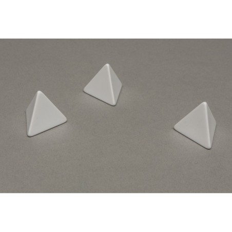 Dado a 4 facce senza numeri (bianco)