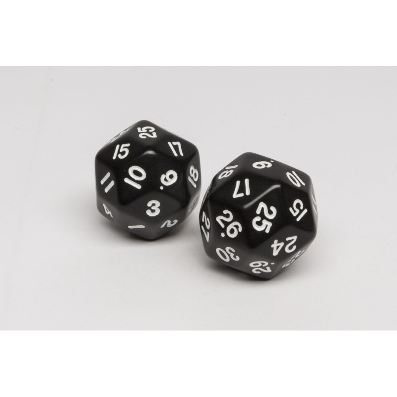 Dado a 30 facce Nero 32mm