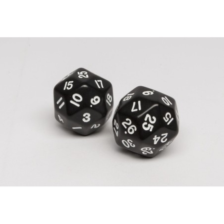 Dado a 30 facce Nero 32mm