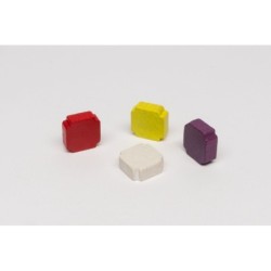 Pedina quadrato Gialla