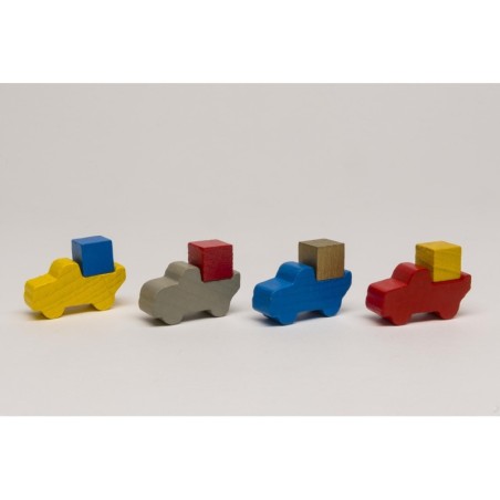 Pedina camioncino porta merci Blu