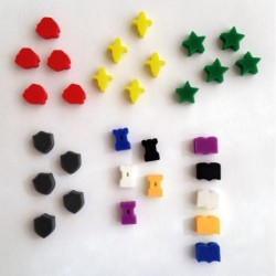 Tiny Epic Kingdoms Tokens