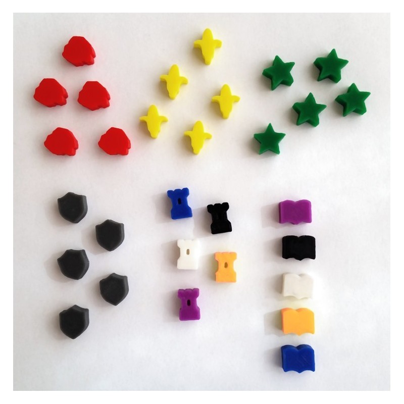 Tiny Epic Kingdoms Tokens