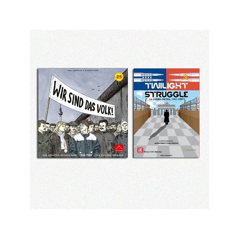 BUNDLE BEST-2-PLAYERS  Wir Sind Das Volk! ENG + Twilight Struggle Deluxe ITA